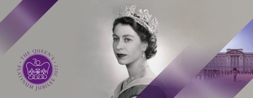 The queen's platinum jubilee outfits go on display for the first time at the palace of holyroodhouse, edinburgh